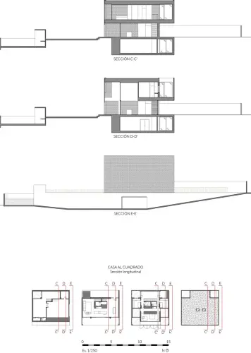 09. CASA AL CUADRADO_Sec. Longitudinal